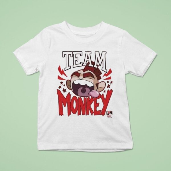 Bunny Vs Monkey Team Monkey T Shirt