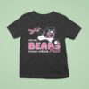Caleb Williams Real Bears Fans Wear Pink T Shirt