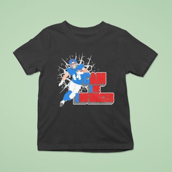 Cameron Skattebo The Enforcer New York Giants T Shirt