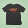 Campbell Basketball Logo T Shirt