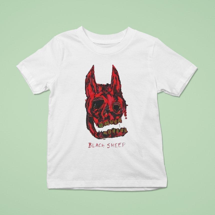 Caskey Black Sheep Skull T Shirt Caskey Black Sheep Skull T Shirt