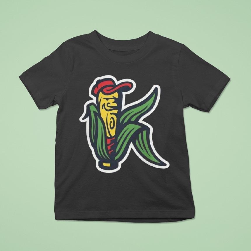 Cedar Rapids Kernels Primary Logo T Shirt Cedar Rapids Kernels Primary Logo T Shirt