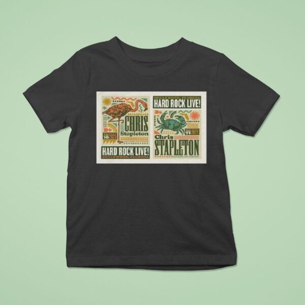 Chris Stapleton Hollywood Fl October T Shirt
