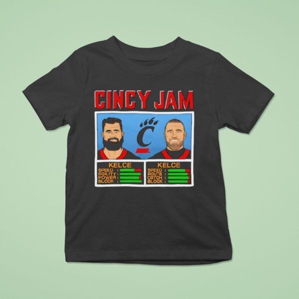 Cincy Jam Jason And Travis Kelce T Shirt