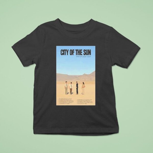 City Of The Sun Winter Tour Dates T Shirt