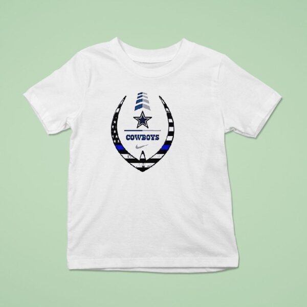 Dallas Cowboys Police Law Enforcement Appreciation Day Logo T Shirt