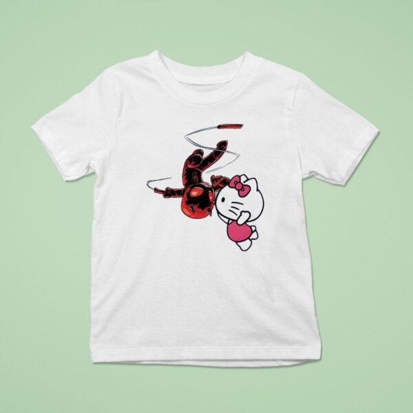 Daredevil Hello Kitty Kissing T Shirt
