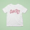 Dasha Bedazzled Cuntry T Shirt