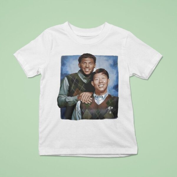 Denis Bouanga And Son Heung Min Los Angeles Fc Step Brothers T Shirt