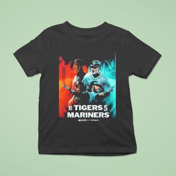 Detroit Tigers Vs Seattle Mariners Alds Mlb Postseason T Shirt