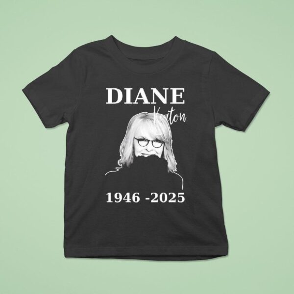 Diane Keaton Celebrity Memorial T Shirt