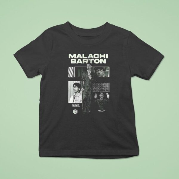 Disney Malachi Barton Descendants Zombies World Collide Tour Roster T Shirt