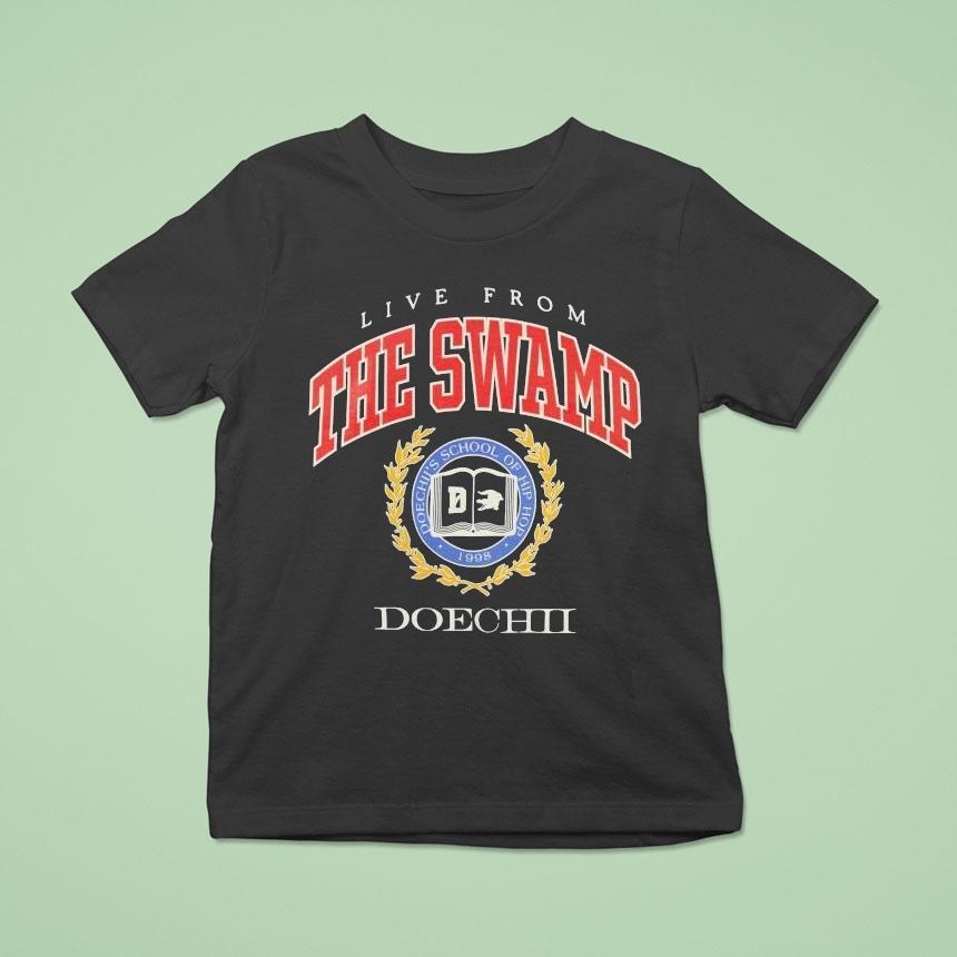 Doechii Live From The Swamp School Of Hip Hop University T Shirt Doechii Live From The Swamp School Of Hip Hop University T Shirt