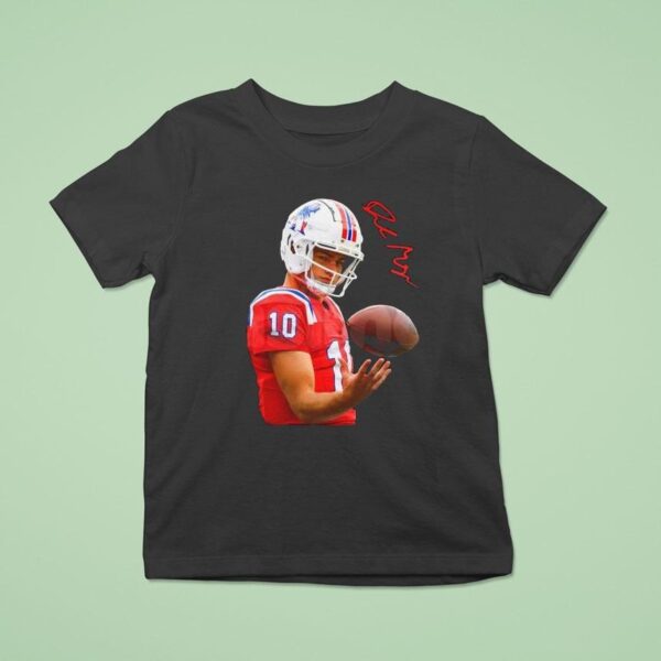 Drake Maye Quarterback T Shirt