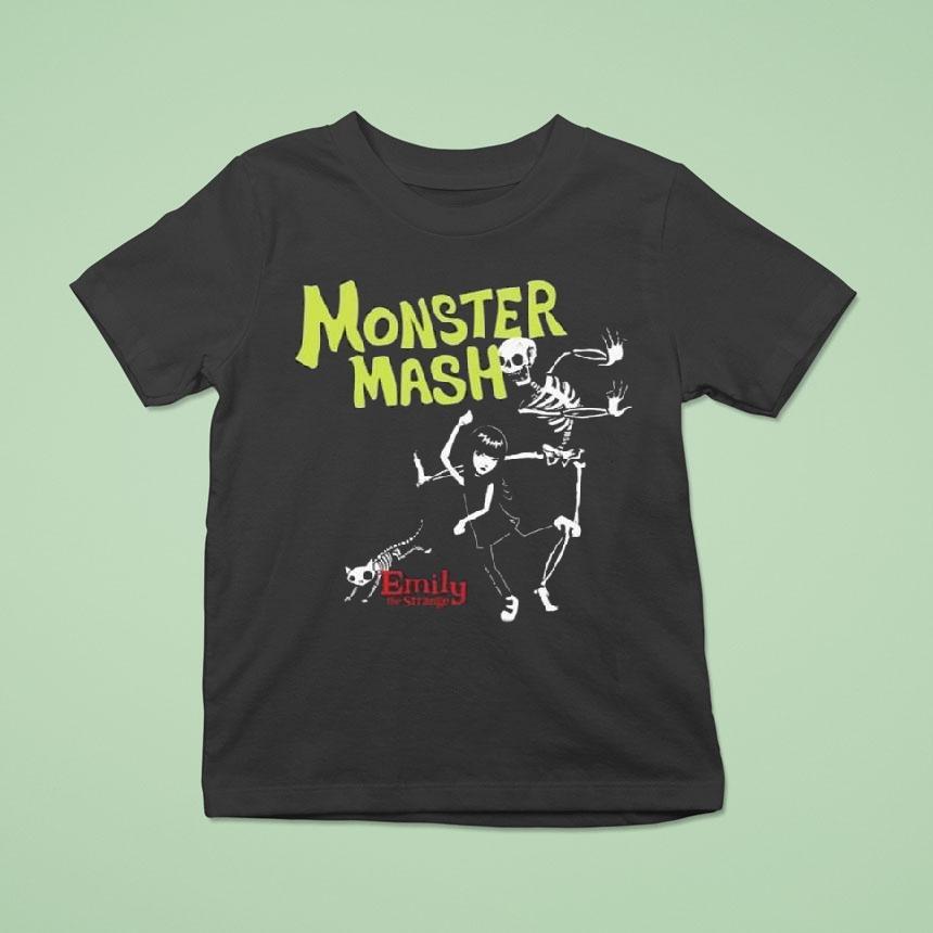 Emily The Strange Green Monster Mash T Shirt Emily The Strange Green Monster Mash T Shirt