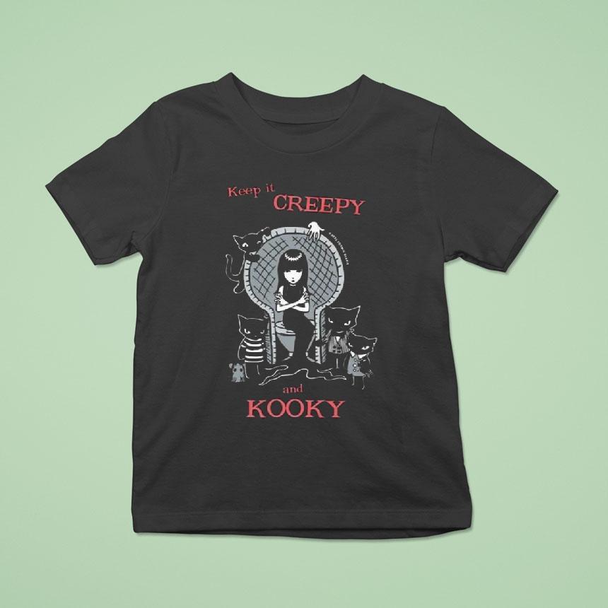 Emily The Strange Keep It Creepy And Kooky T Shirt Emily The Strange Keep It Creepy And Kooky T Shirt