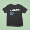 Engineered For Detroit Lions T Shirt