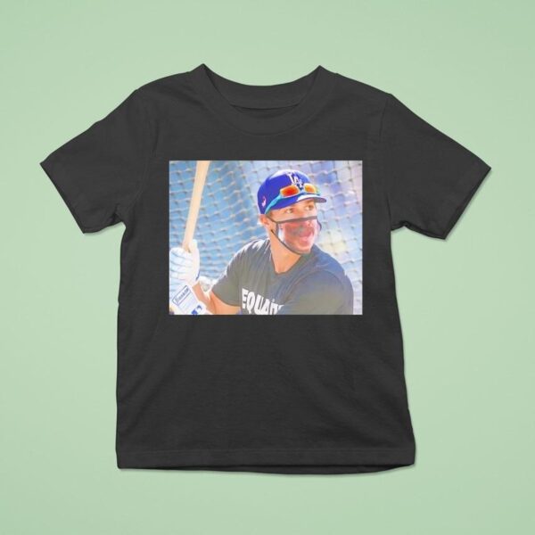 Enrique Hernndez Los Angeles Dodgers Funny Face Mask T Shirt