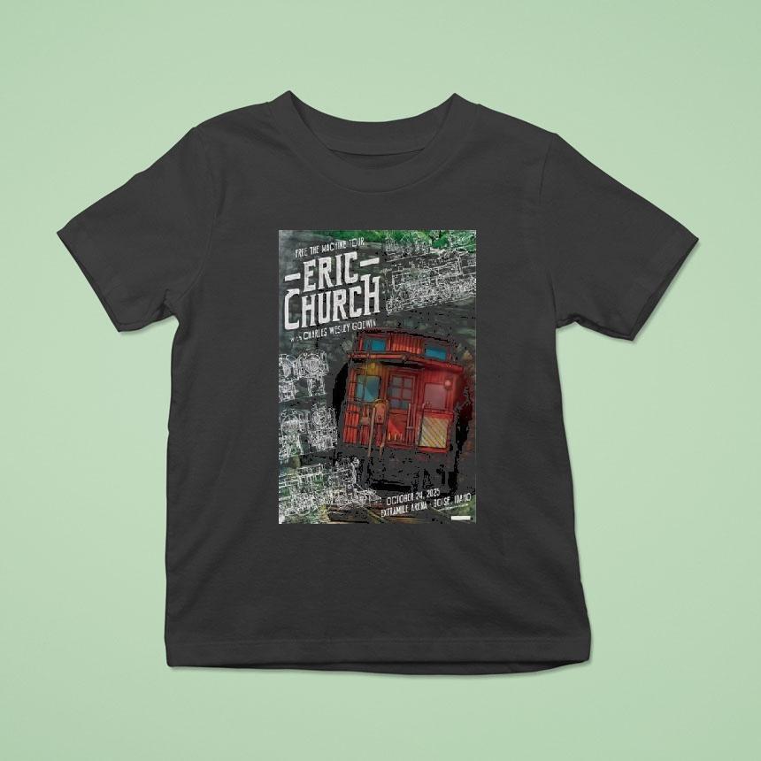 Eric Church At Extramile Arena In Boise Id On Oct T Shirt Eric Church At Extramile Arena In Boise Id On Oct T Shirt