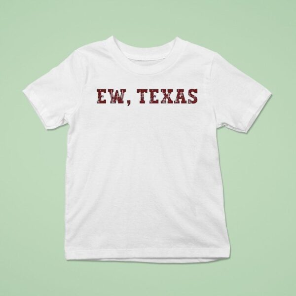Ew Texas Oklahoma Sooners T Shirt