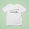 Exhausterwhelmulated Adjective Meaning Definition T Shirt