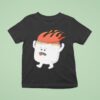 Flaming Marshmallow T Shirt