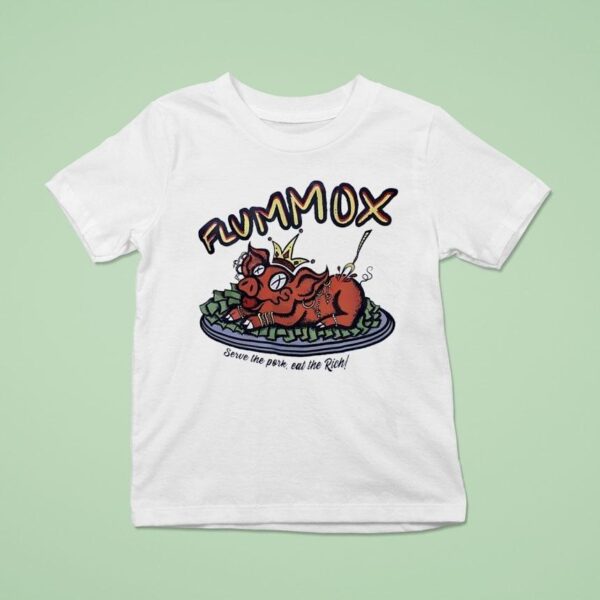 Flummox Serve The Pork Eat The Rich T Shirt