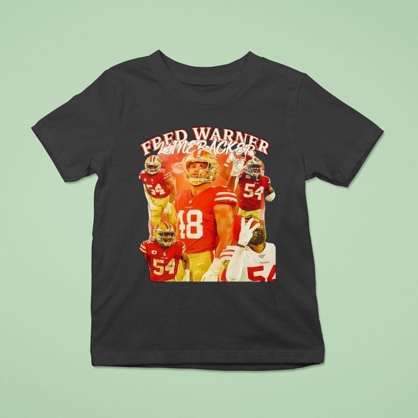 Fred Warner San Francisco Ers Linebacker Graphic T Shirt Fred Warner San Francisco Ers Linebacker Graphic T Shirt