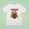 Freedom Defiant Santa Claus T Shirt