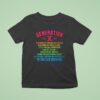 Gen X Generation X S S The True Fafo Generation Back T Shirt