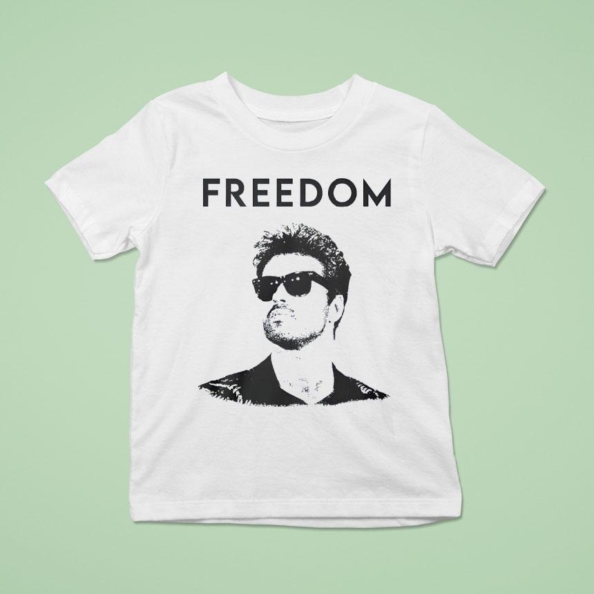 George Michael Freedom T Shirt George Michael Freedom T Shirt