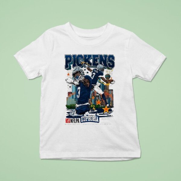 George Pickens Planet Euphoria T Shirt