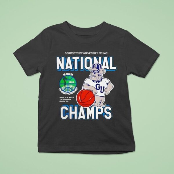 Georgetown Basketball National Championship T Shirt