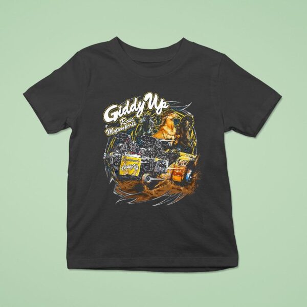 Giddy Up Super Modified Tractor By Rose Motorsports T Shirt