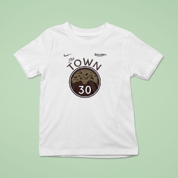 Golden State Warriors Stephen Curry The Town Iconic Logo T Shirt