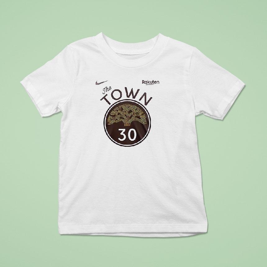 Golden State Warriors Stephen Curry The Town Iconic Logo T Shirt Golden State Warriors Stephen Curry The Town Iconic Logo T Shirt