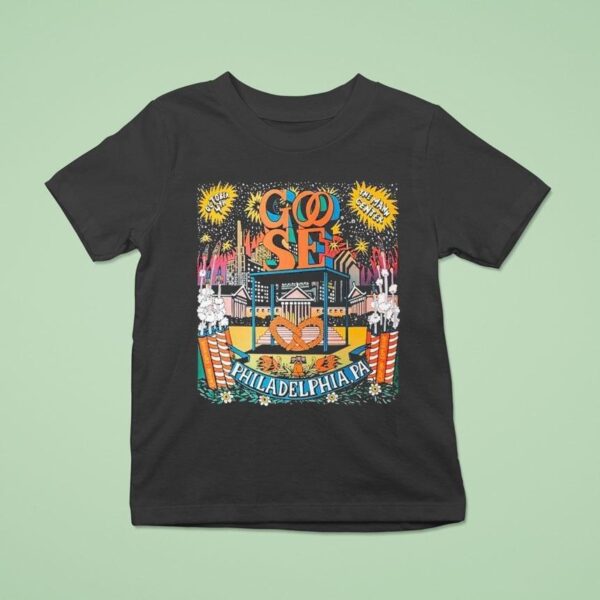 Goose An Evening With Oct Philadelphia Pa T Shirt