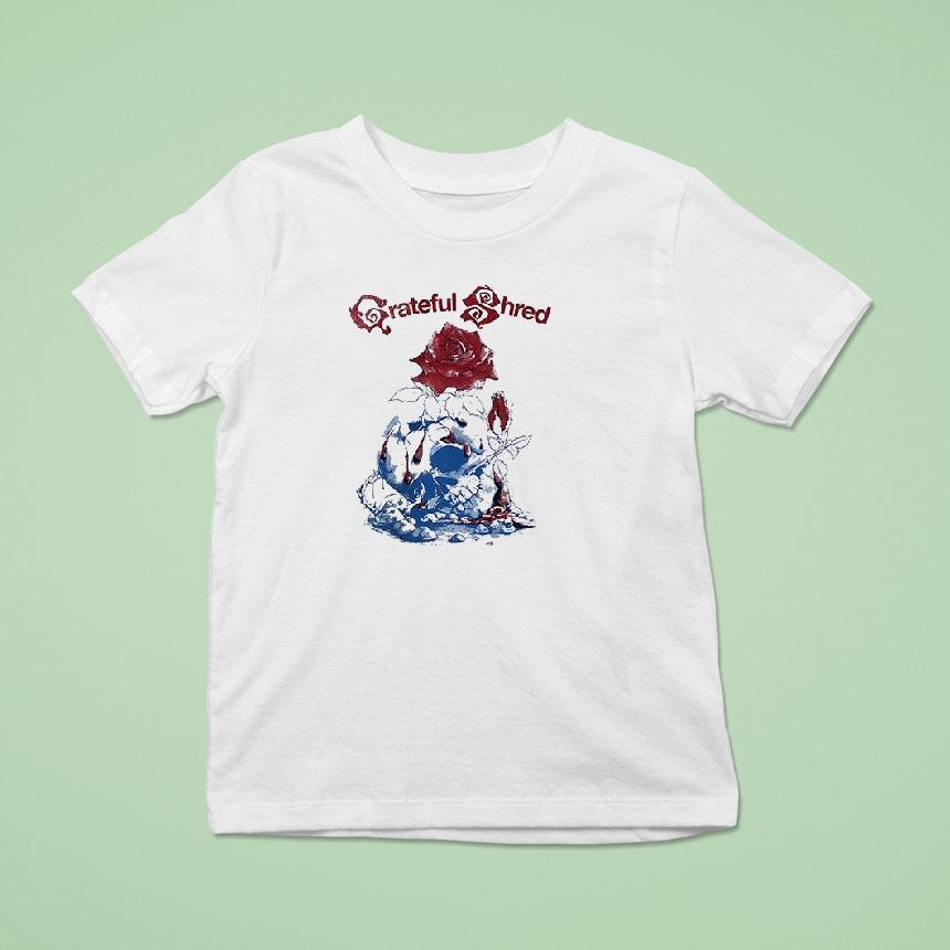 Grateful Shred Heads North North America Tour City Dates T Shirt Grateful Shred Heads North North America Tour City Dates T Shirt