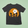 Great Pumpkin Charlie Brown Peanuts Trick Or Treat Silhouettes T Shirt