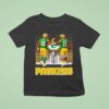 Green Bay Packers City Skyline Jordan Love And Micah Parsons Signatures T Shirt