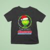 Grinch Santa Claus Never Underestimate A Women Who Works At Costco Wholesale Christmas T Shirt