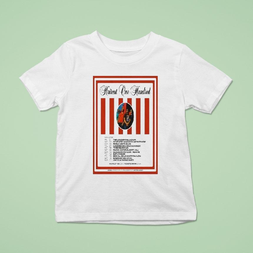 Haircut May Uk Tour T Shirt Haircut May Uk Tour T Shirt