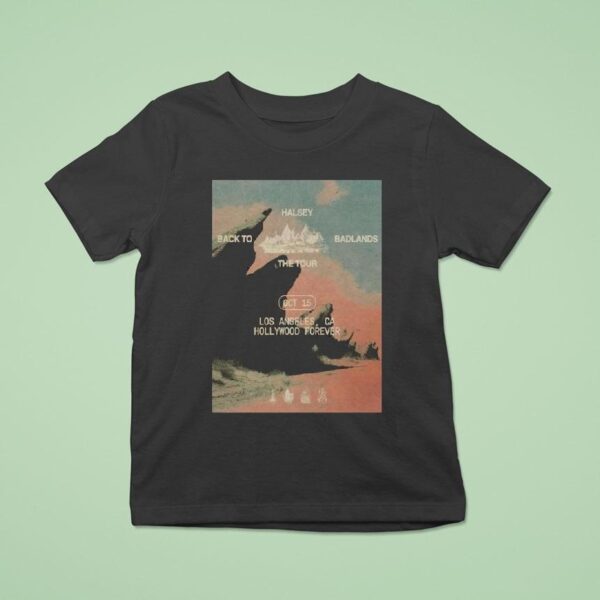 Halsey October Los Angeles California T Shirt