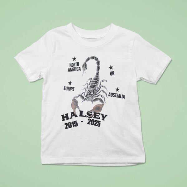Halsey Scorpion North America Europe Uk Australia T Shirt
