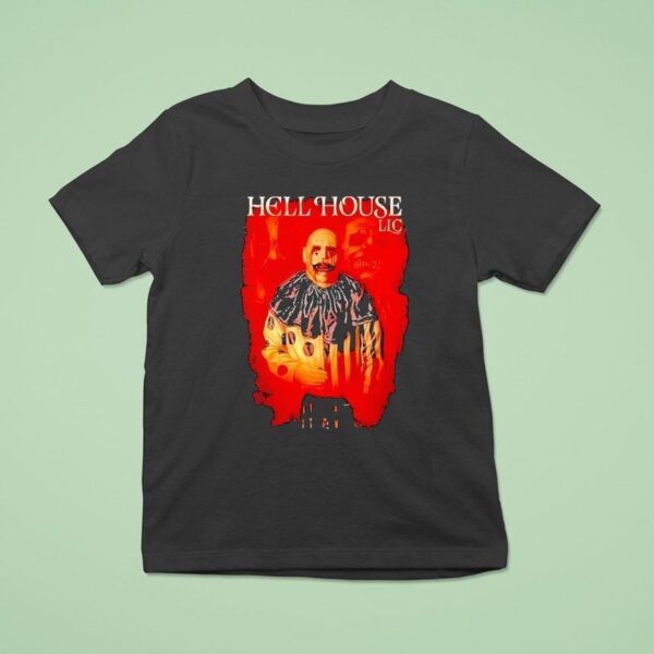 Hell House Lic The Basement Beckons Killer Armour T Shirt