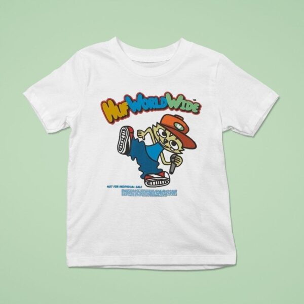 Huf Worldwide Chop Kick Block T Shirt