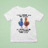 I Can T Argue With My Husband He S Older Than Me And Old People Dont Listen Cock Rooster T Shirt