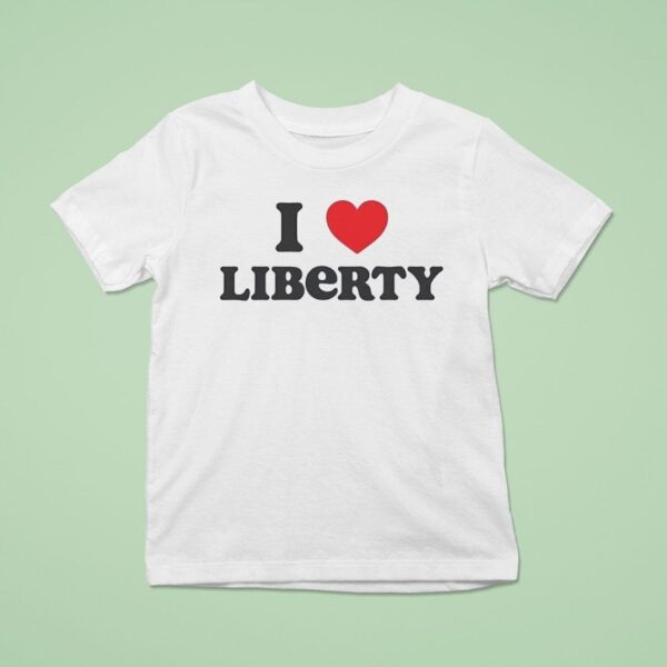 I Heart Liberty T Shirt