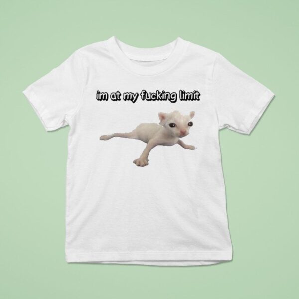 I M At My Fucking Limit Ca T Shirt