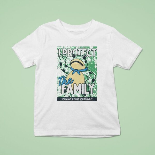 I Protect The Family Frog T Shirt